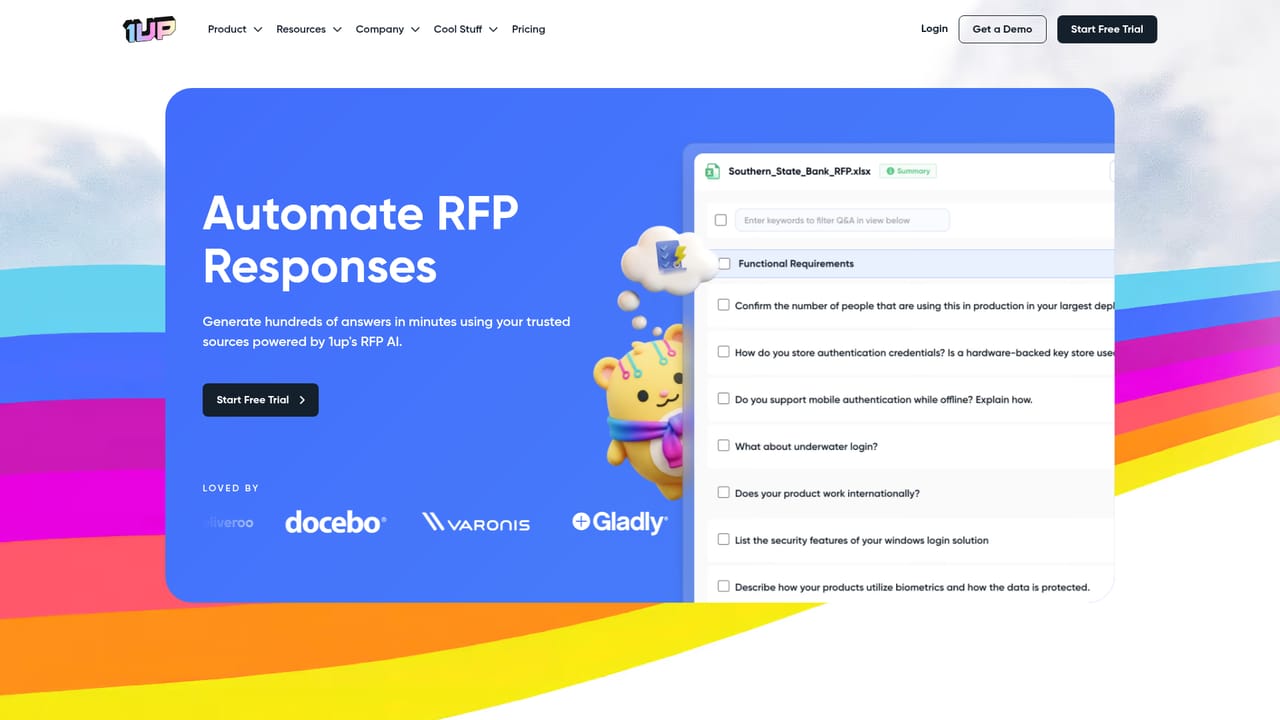 1up — Run a questionnaire through the generator