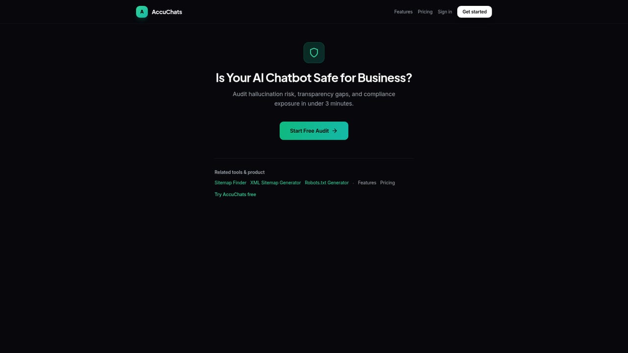 AccuChats — Audit hallucination risk