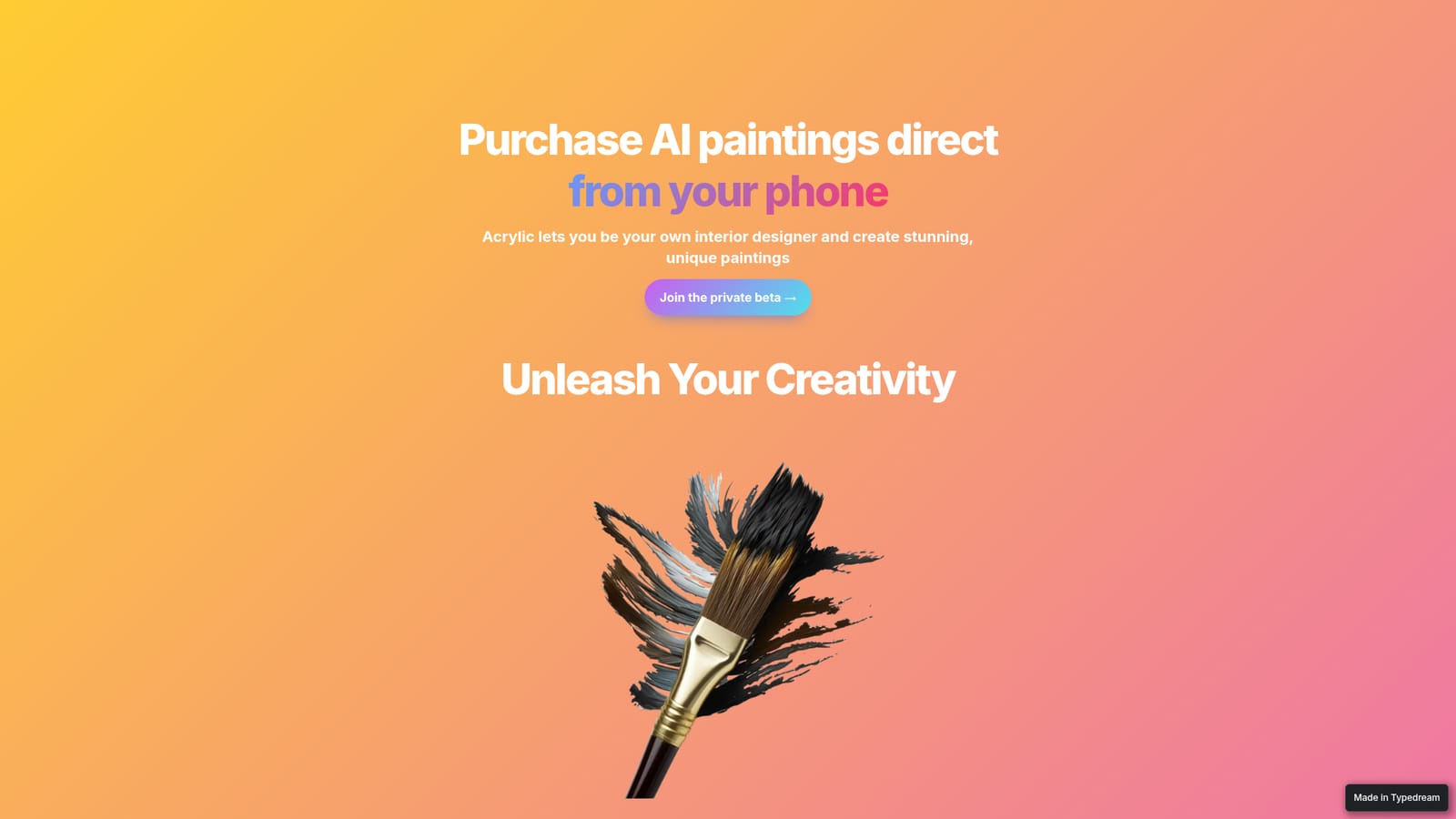 Acrylic — Request beta access