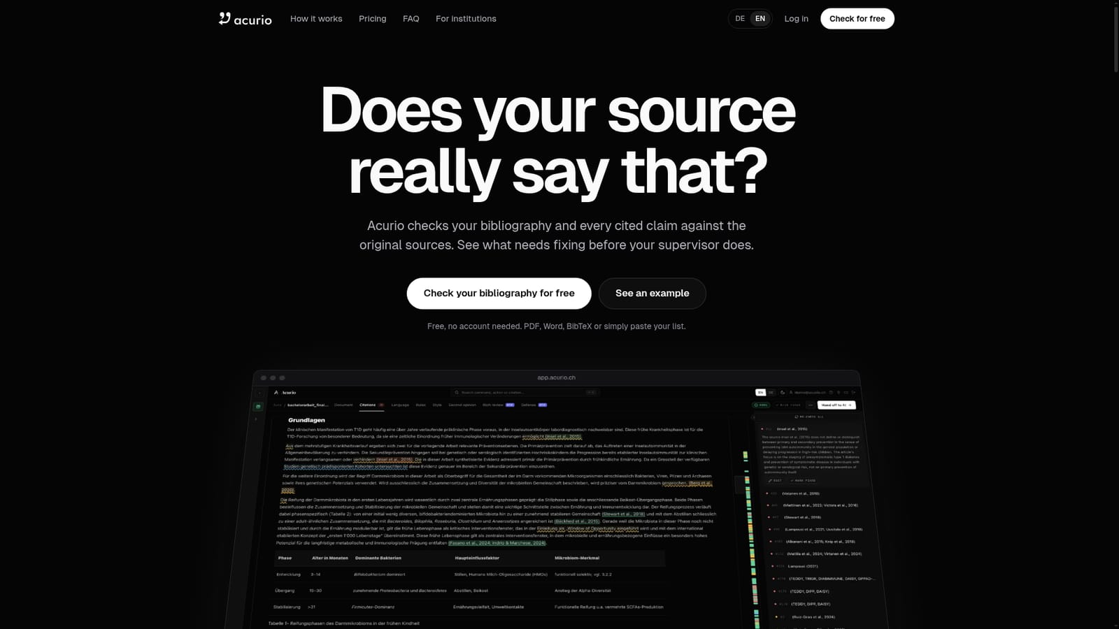 Acurio — Optionally add Rich Review and defence prep