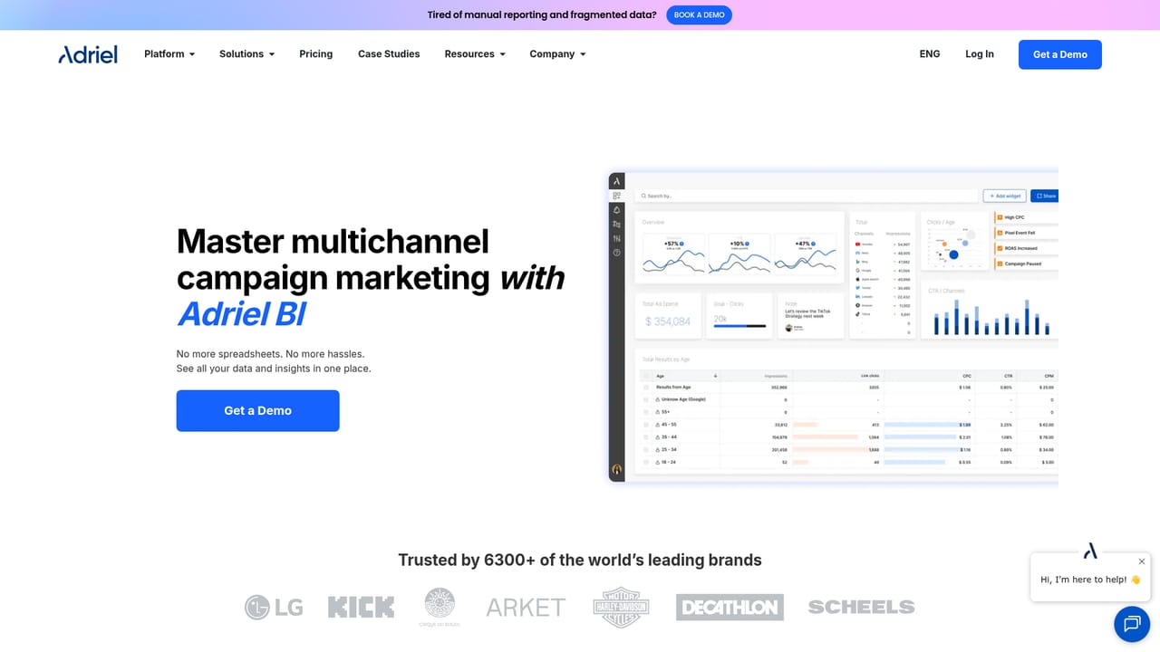 AdGen AI — Track results in the dashboard