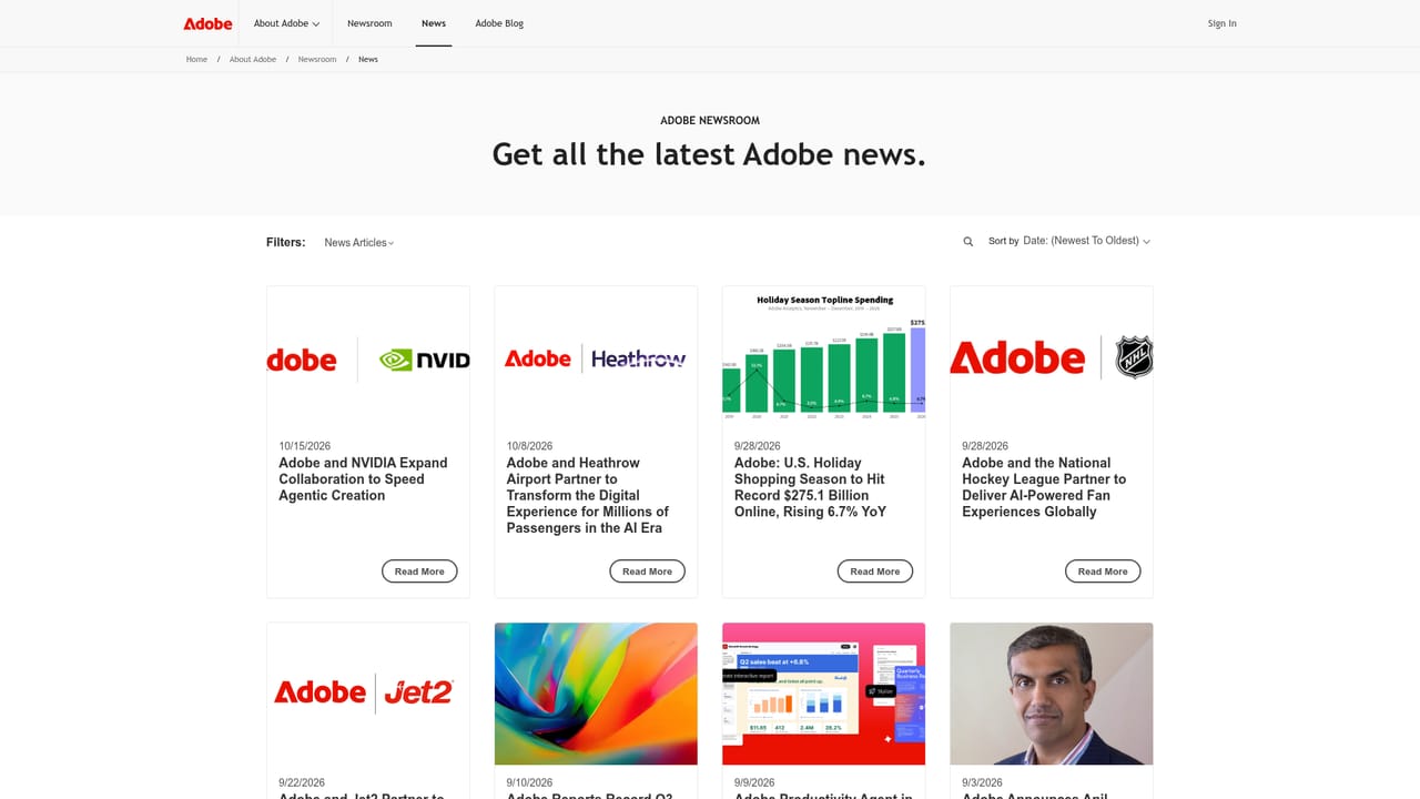 Adobe AI Assistant — Review Adobe's announcements for capability changes