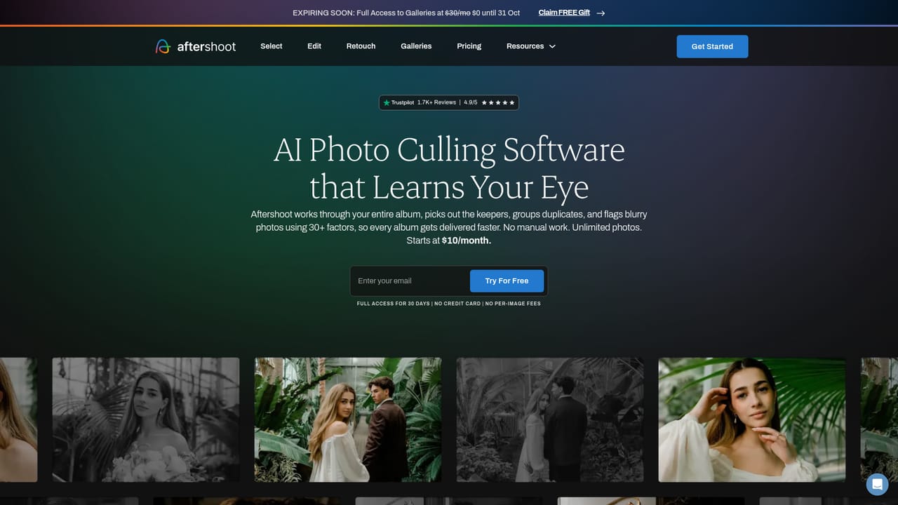 AfterShoot — Run your first cull