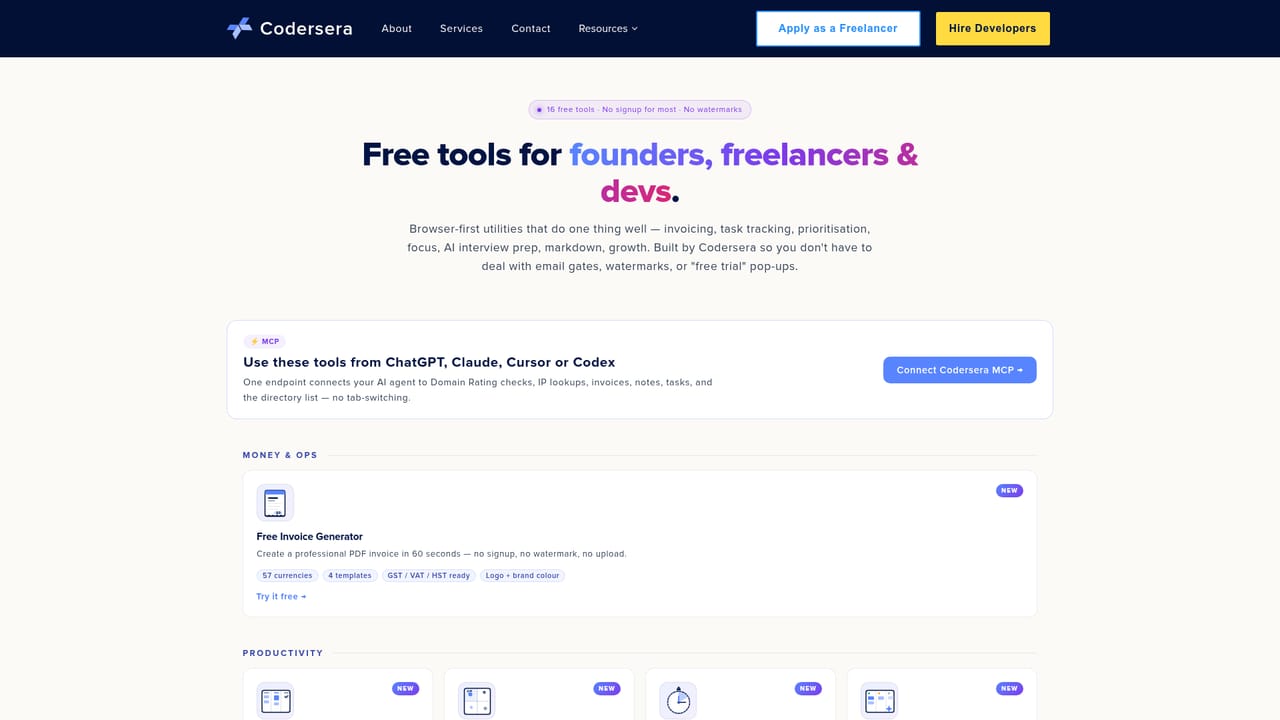 AI Agent Task Manager — Open the Codersera tools page