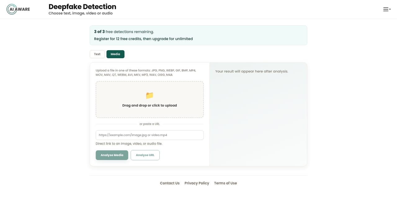 AI Aware — Start a free trial