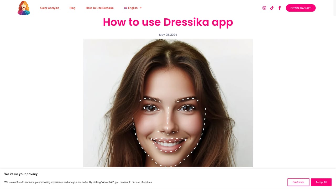 AI Color Analysis — Read the app walkthrough