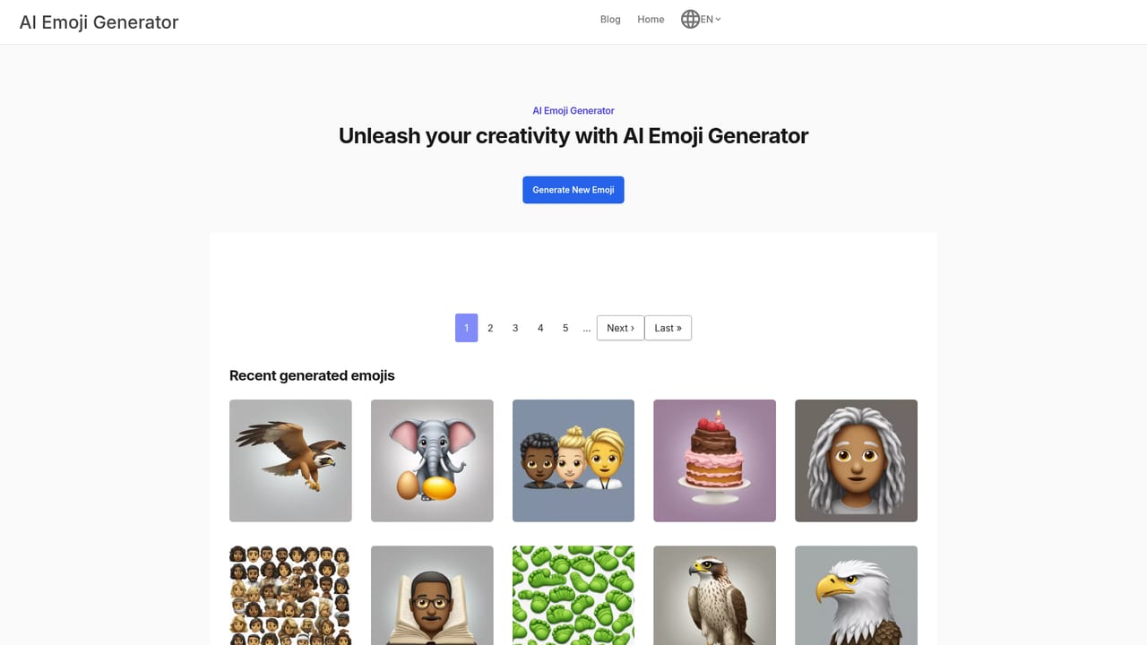 AI Emoji Generator — Browse prompts for inspiration