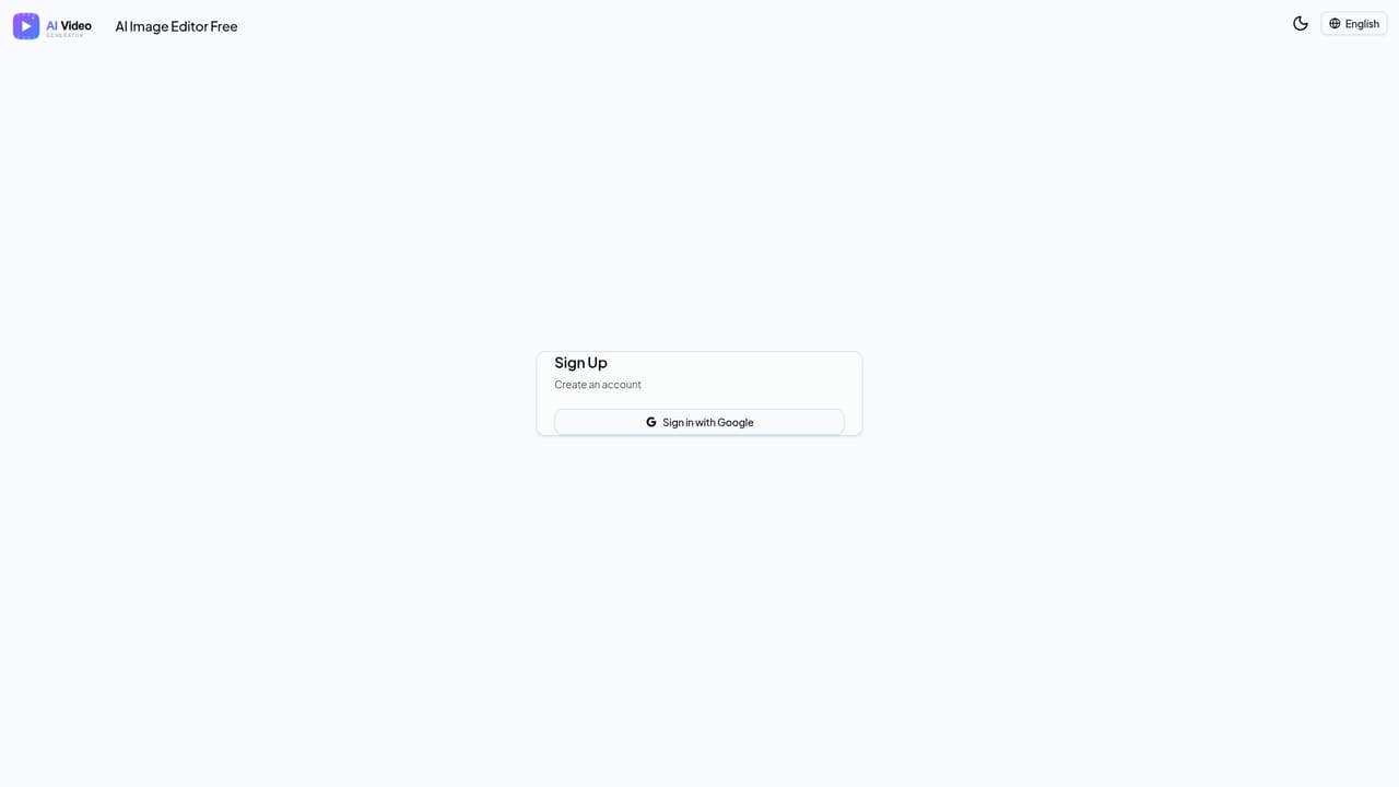 AI Image Editor Free - Edit Photos with AI — Create a free account