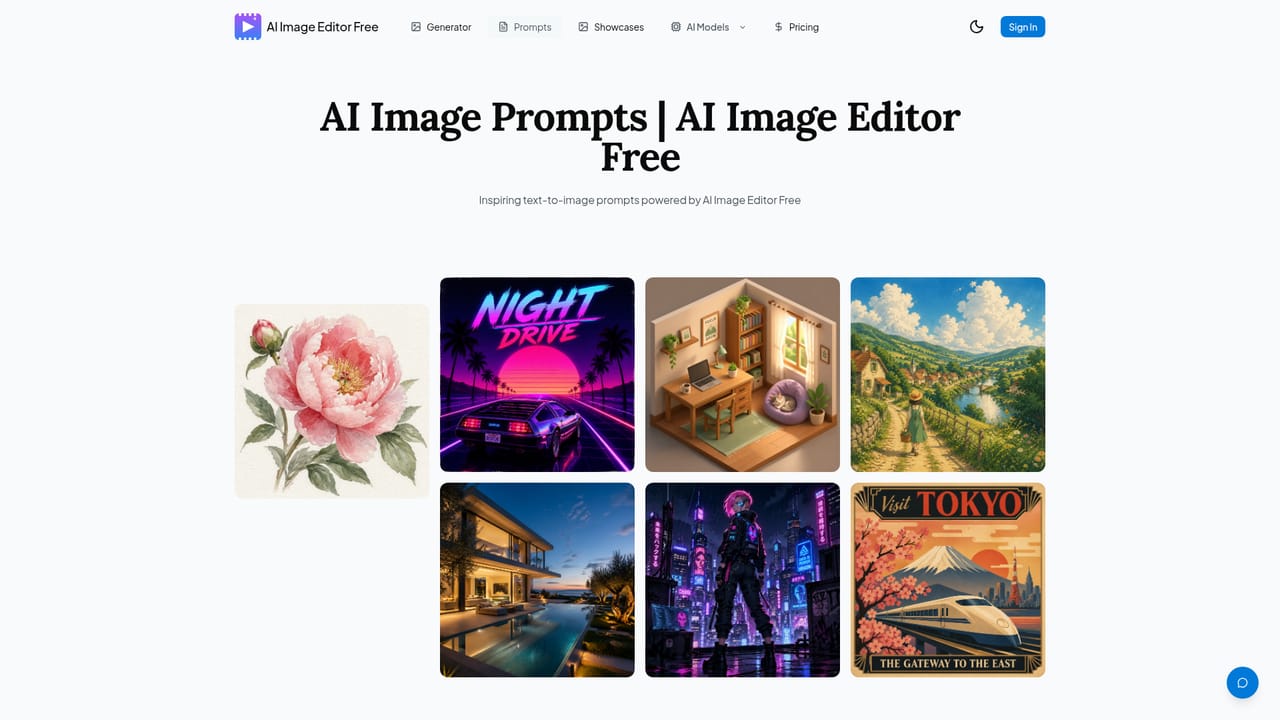 AI Image Editor Free - Edit Photos with AI — Review prompt examples for inspiration