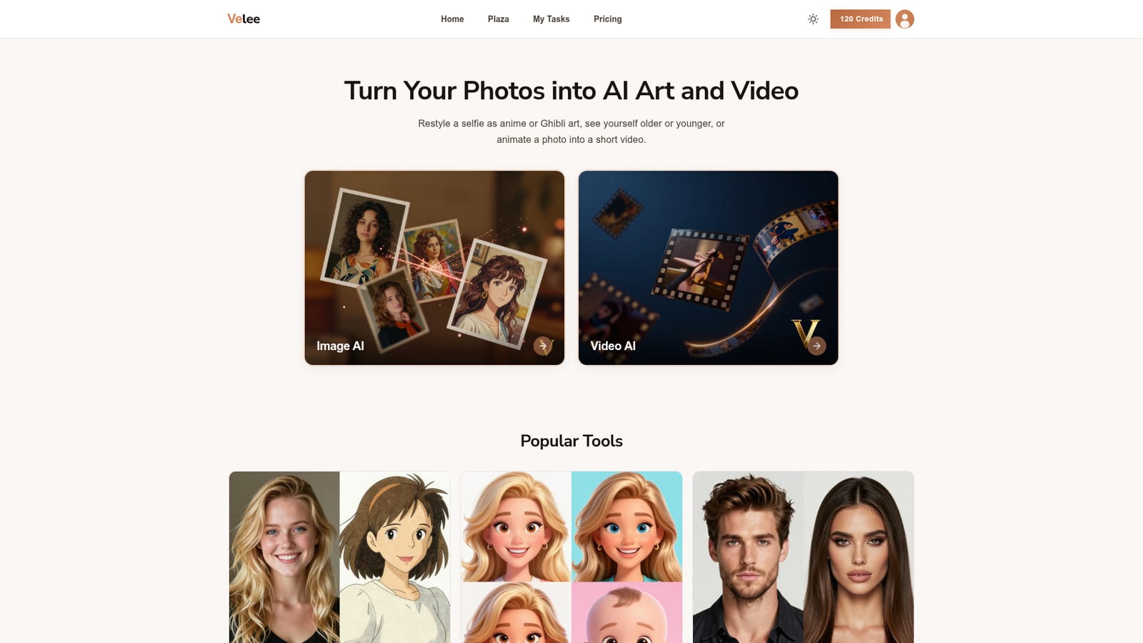 AI Image Enhancer — Create an account and collect free credits