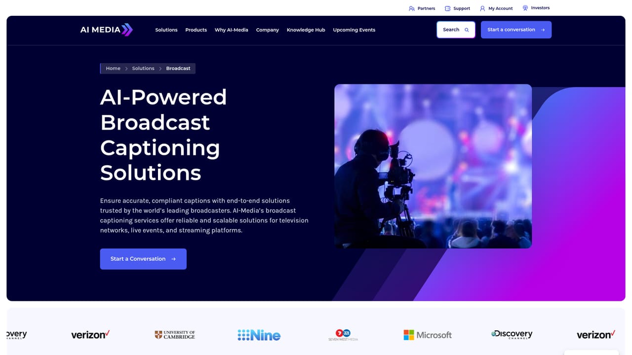 AI-Media — Identify the solution that matches your sector
