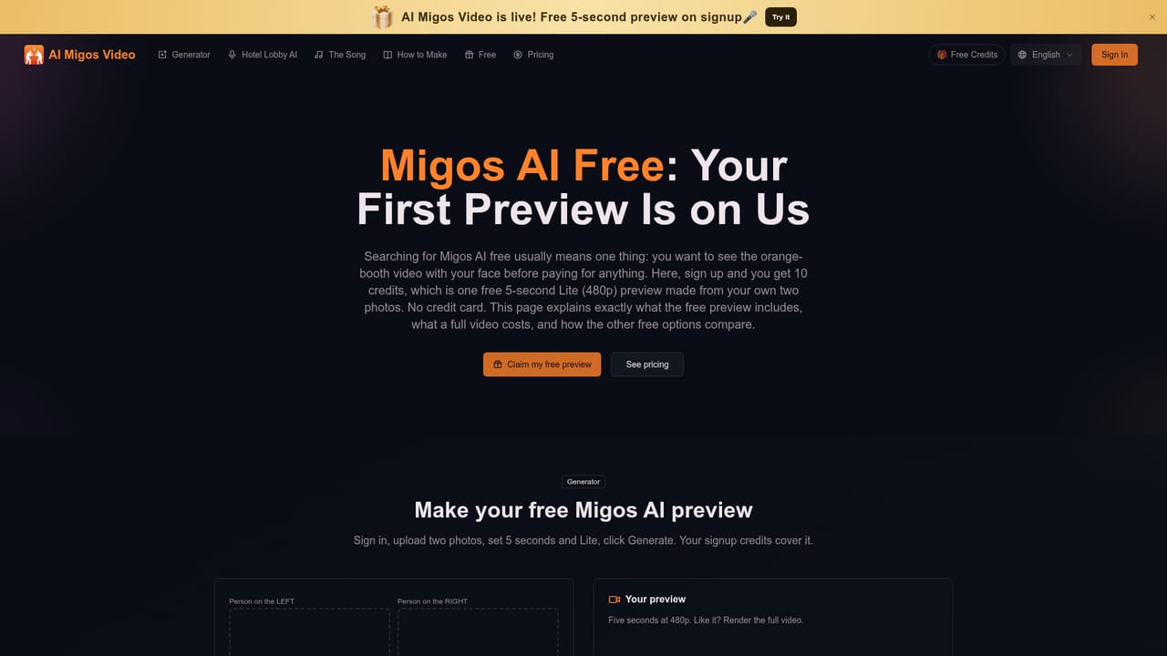 AI Migos Video — Download and post
