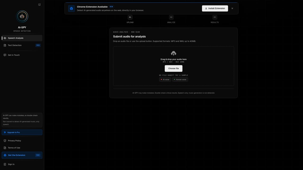 AI Spy — Open the AI Spy web app