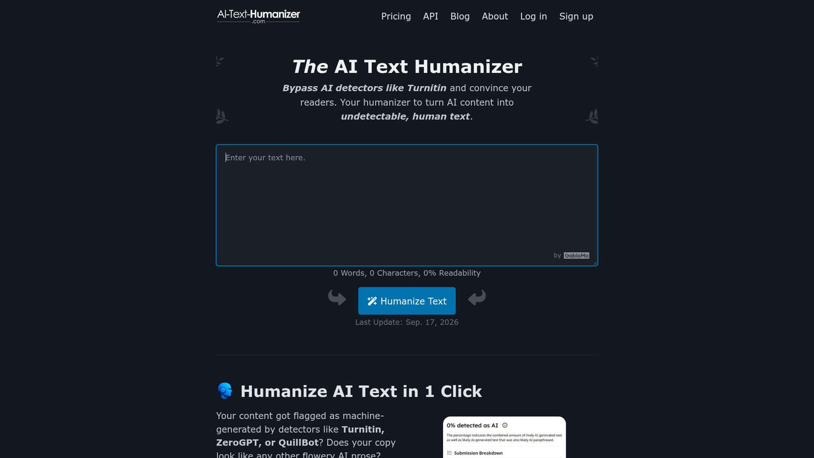 AI-Text-Humanizer.com — Paste your draft into the input box
