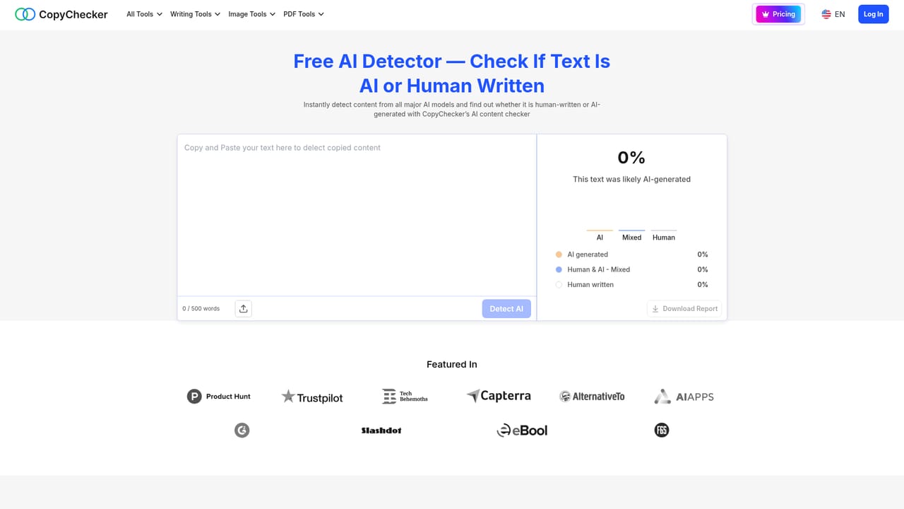 AI to Human Text Converter — Verify with an AI detector