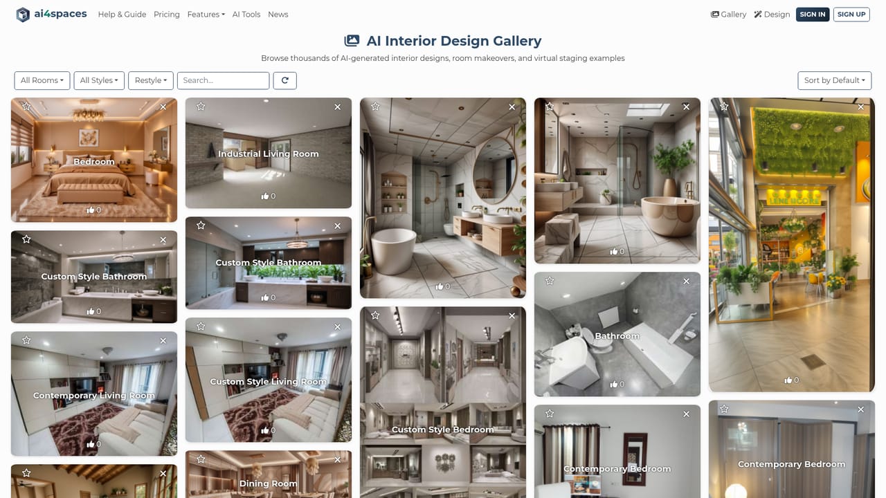 AI4spaces — Choose a tool