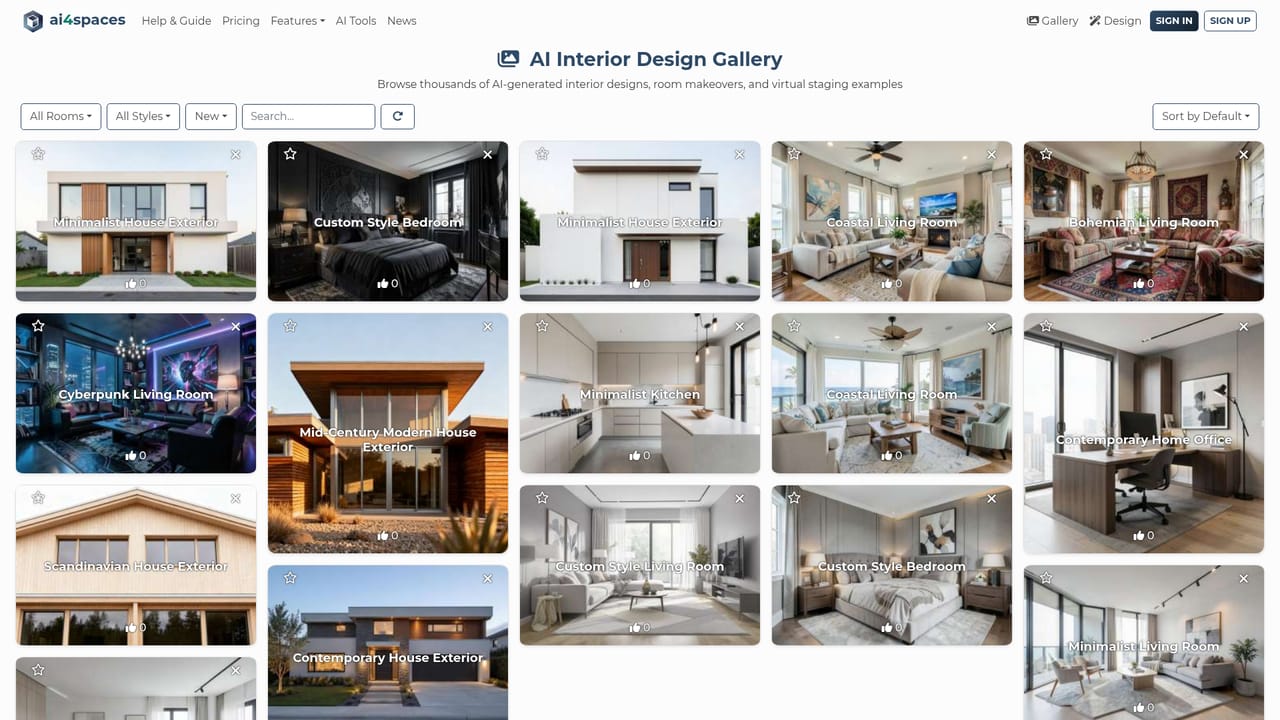 AI4spaces — Upload your source image