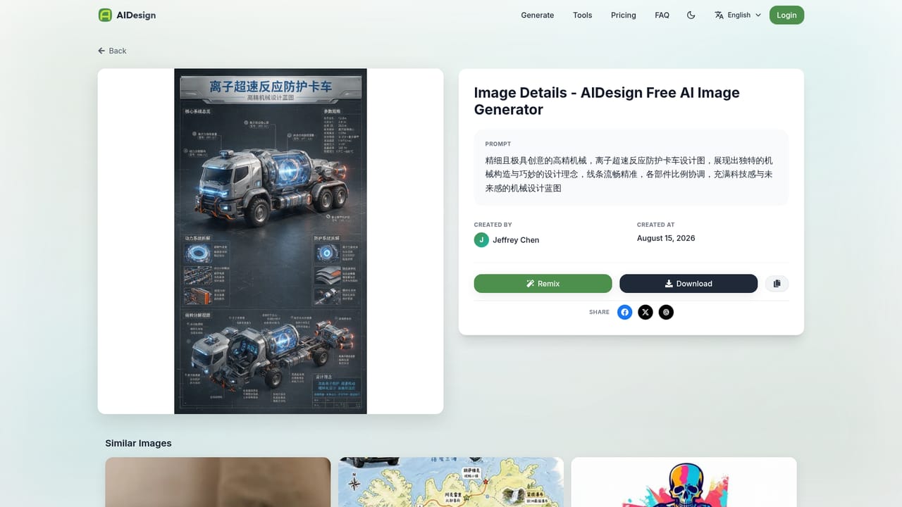 AIDesign — Download or share the result