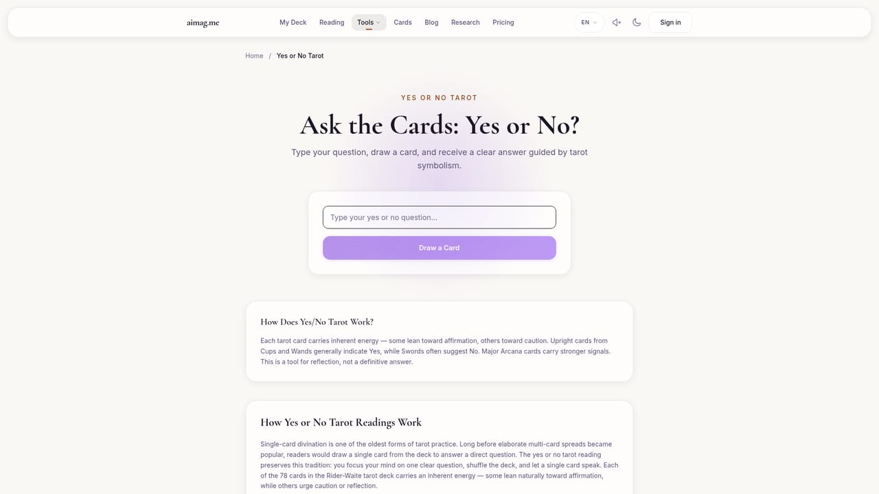 aimag.me — Try the quick tools