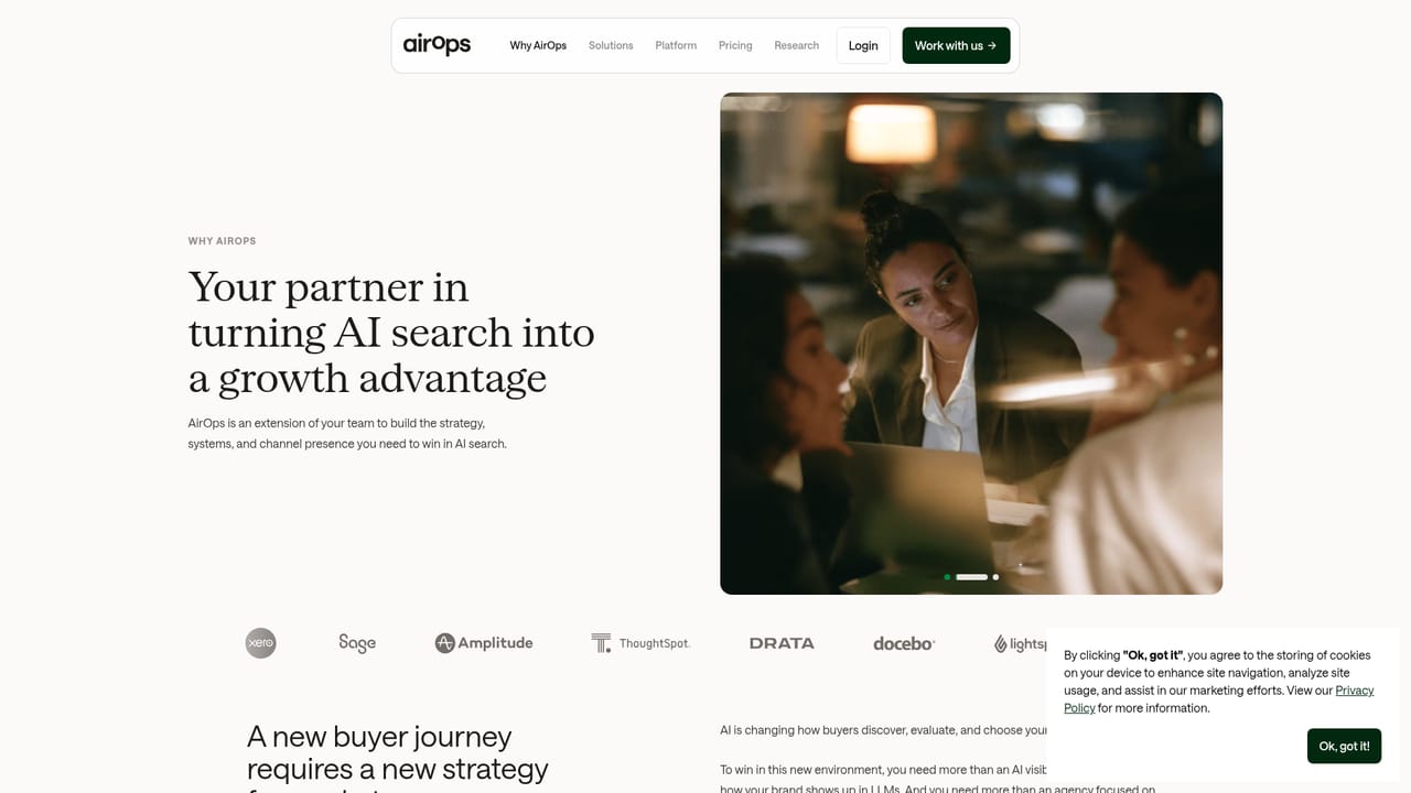 AirOps — Understand the AI discovery approach