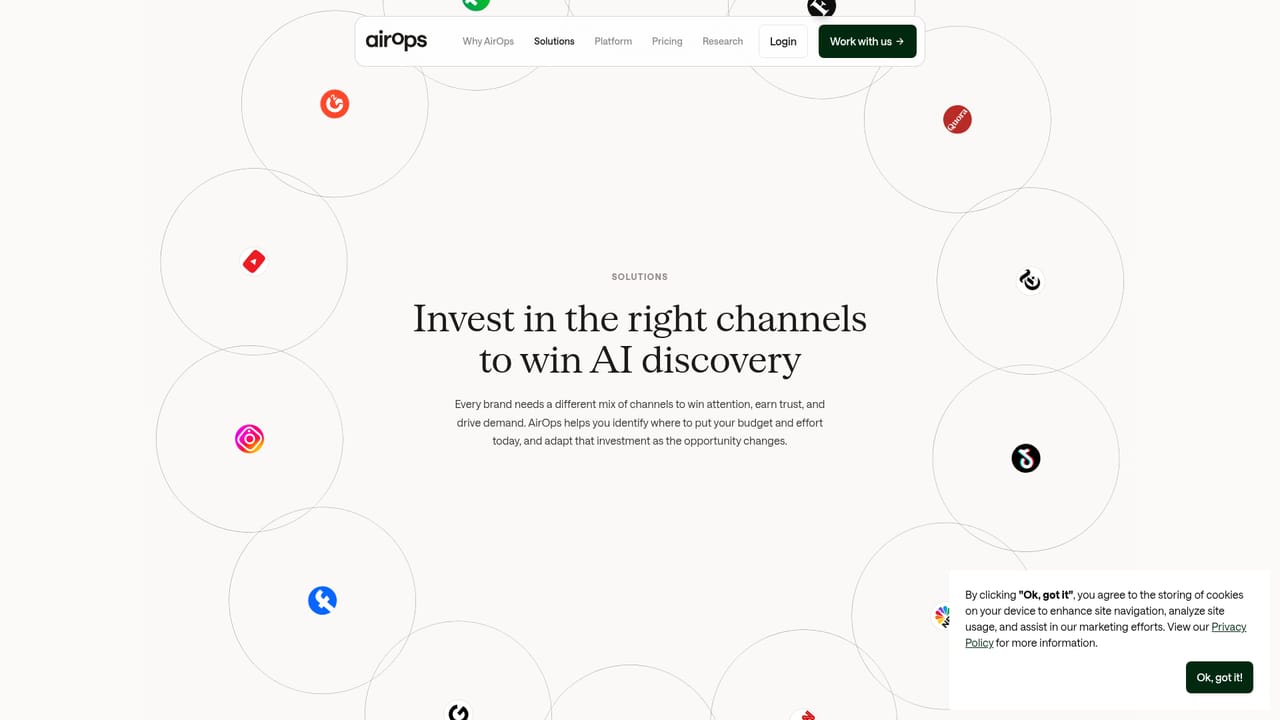 AirOps — Define channel mix and strategy