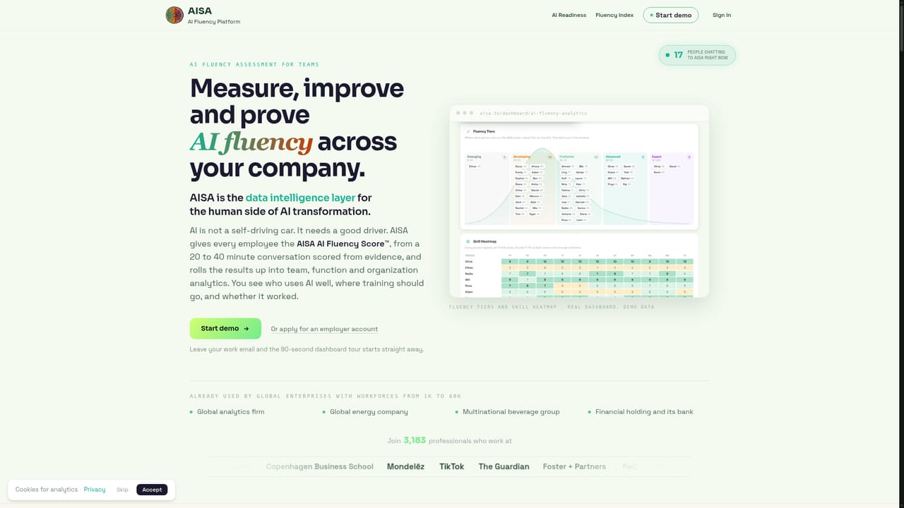 AISA — Explore the team option
