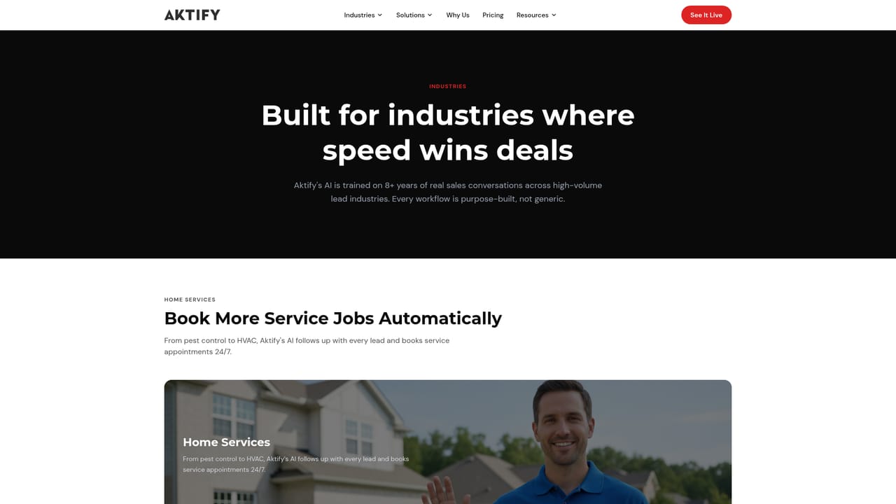 Aktify — Review your industry playbook