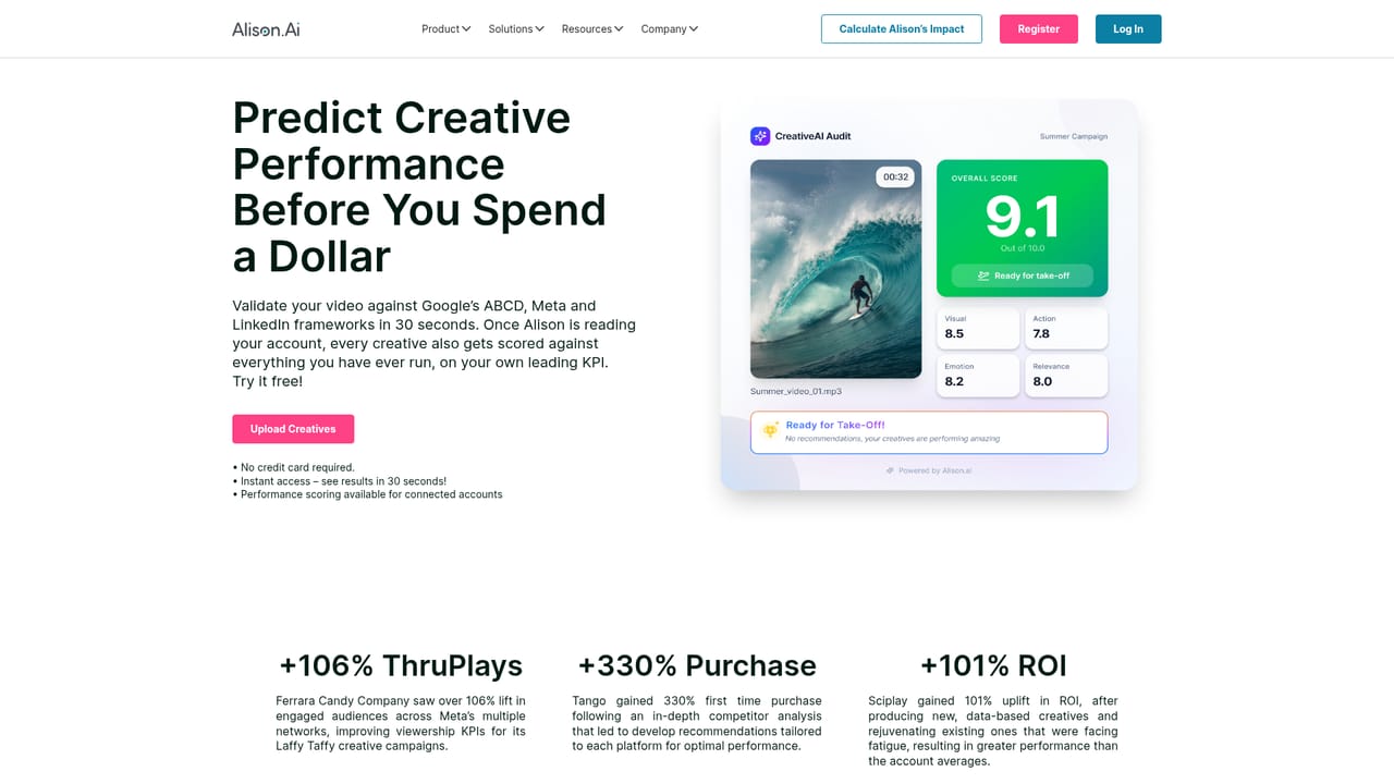 Alison — Upload creatives to Preflight Plus