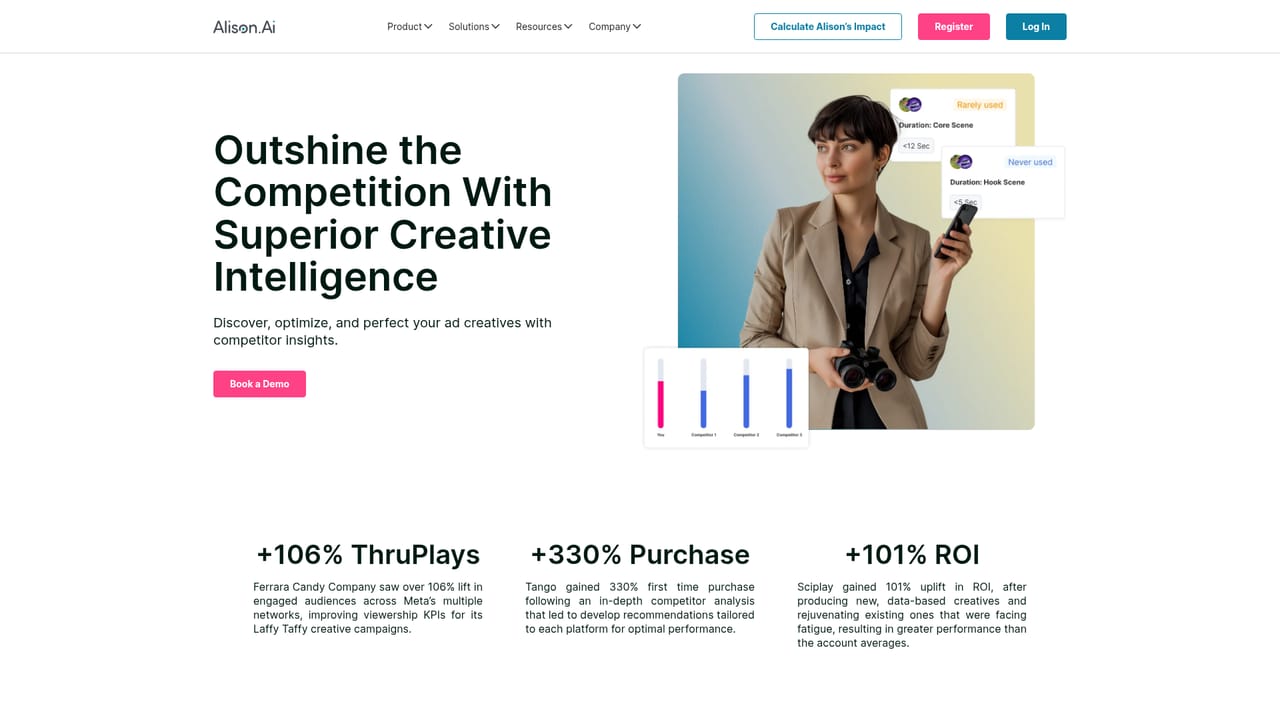 Alison — Run competitive benchmarking