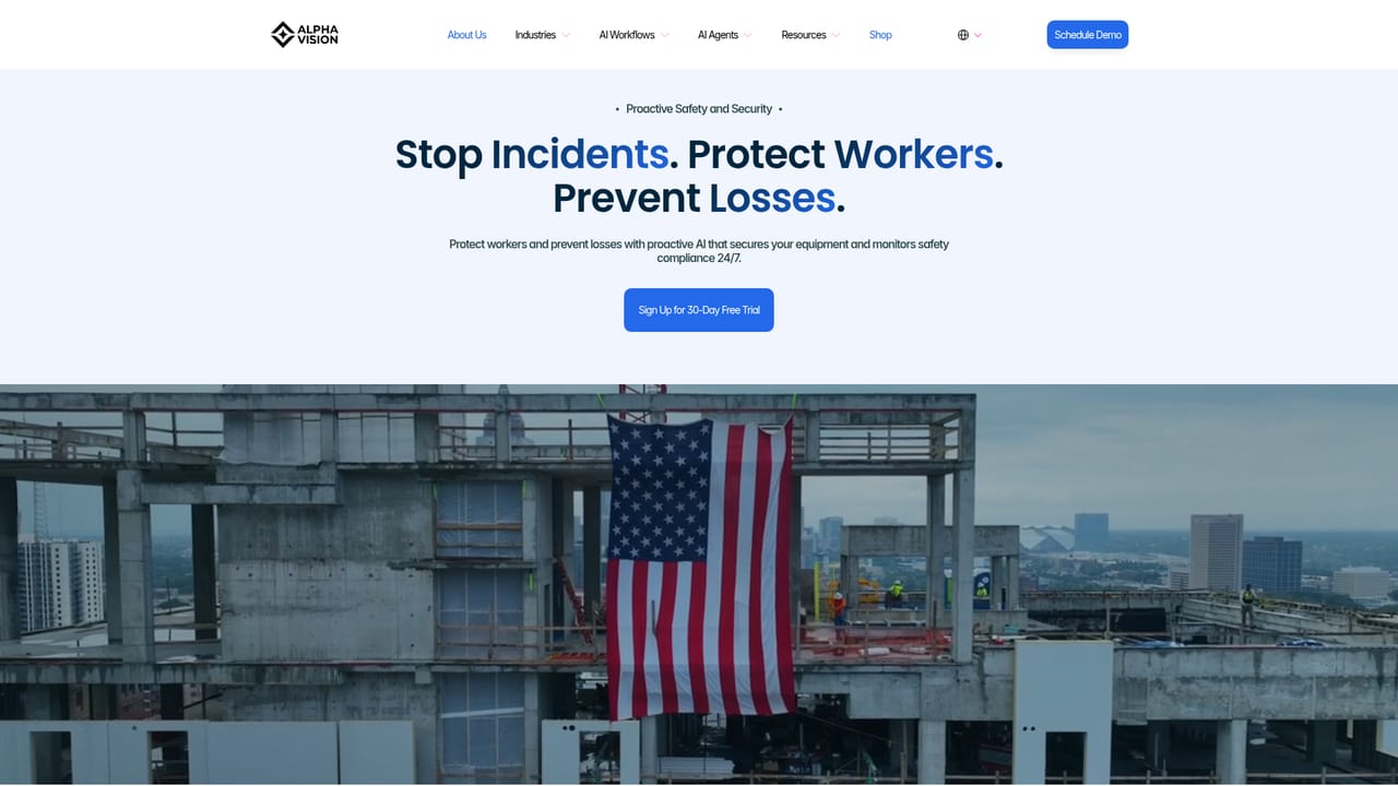 Alpha Vision — Check your industry workflow