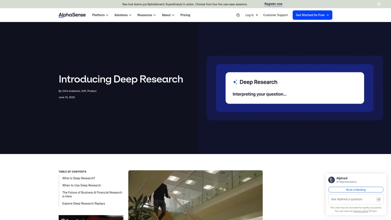 AlphaSense — Learn how Deep Research answers complex questions