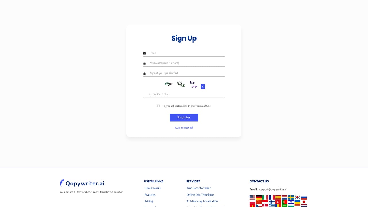 AlphaWriter — Create an account and claim free credits