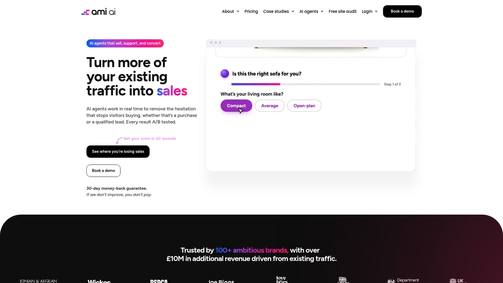 Ami — Book a demo