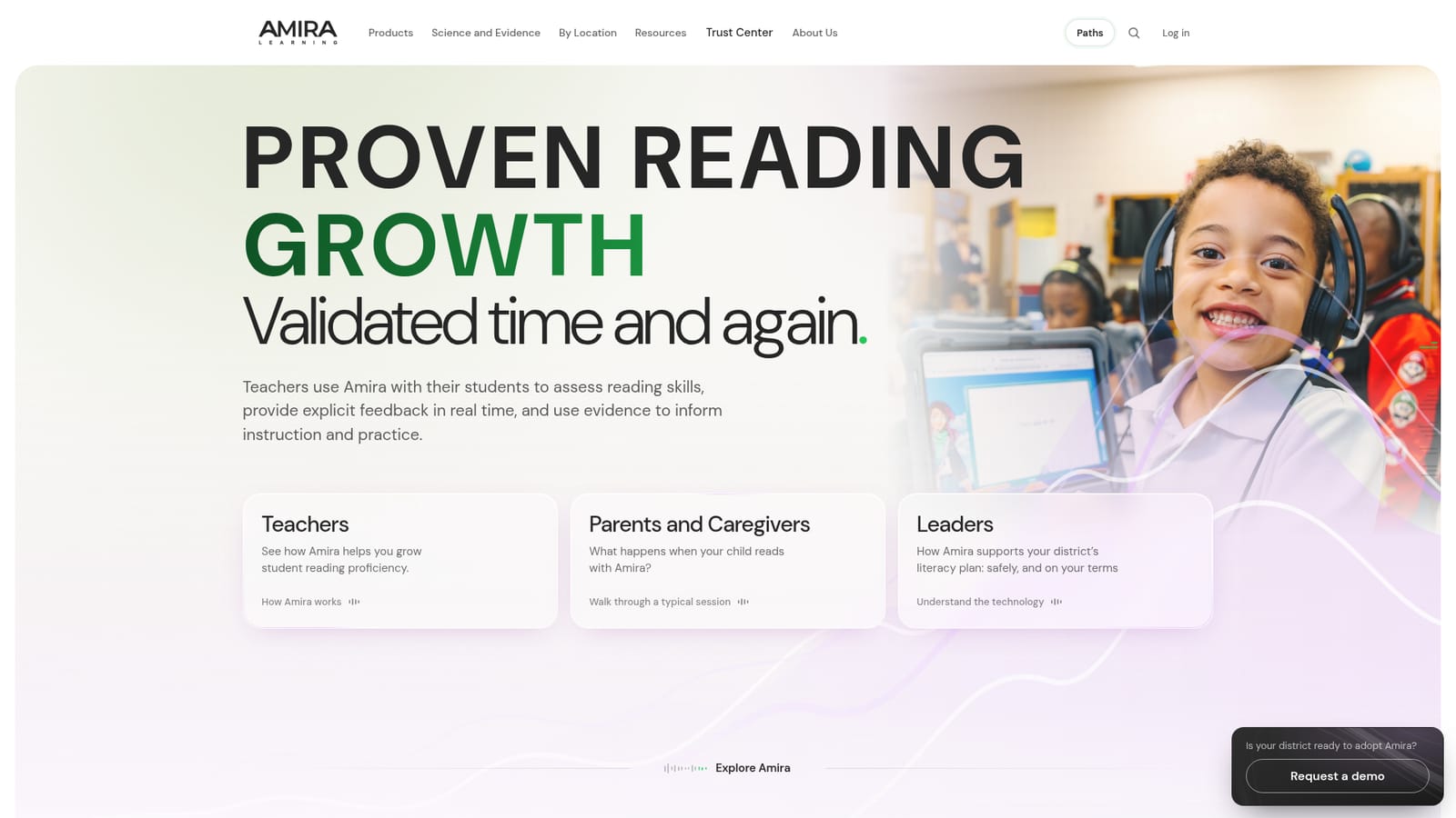 Amira — Check the overview for your role