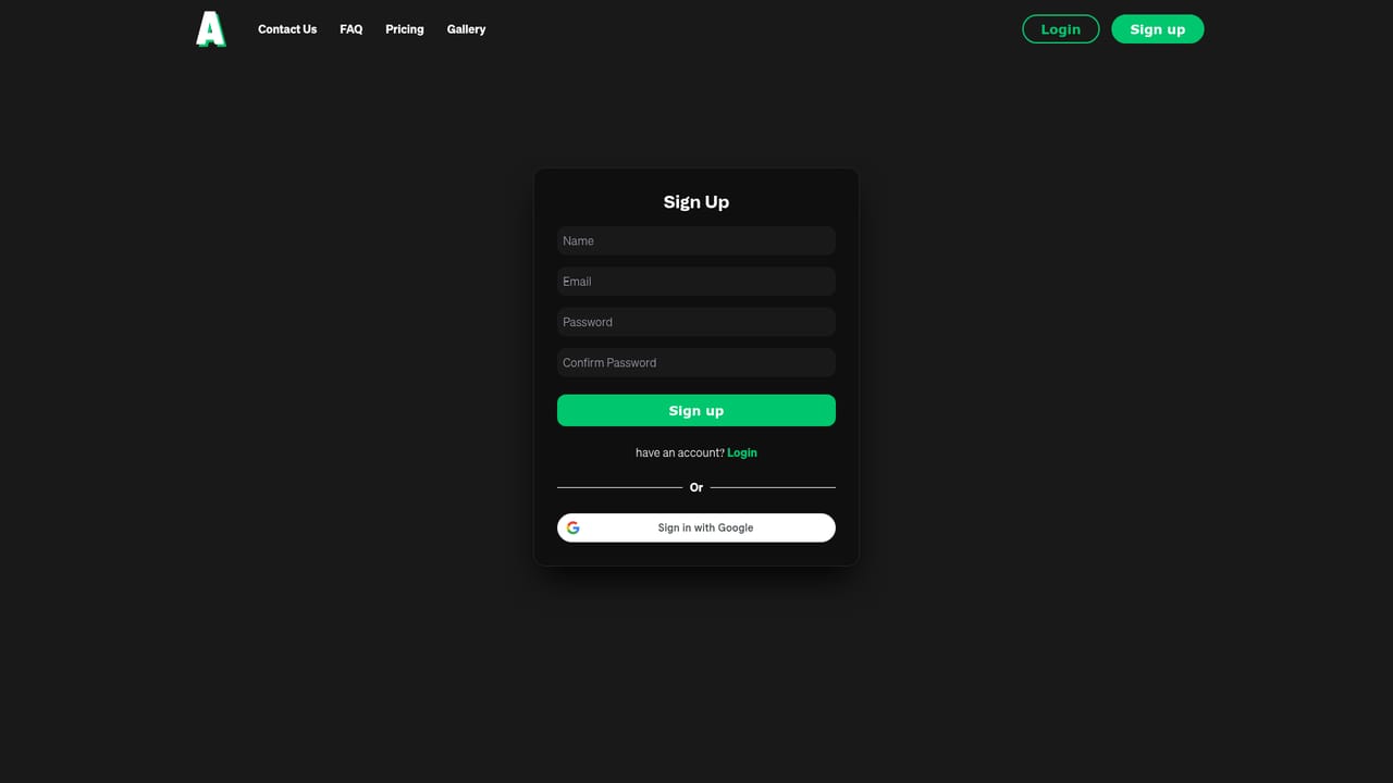 Animatable — Create an account and pick a plan