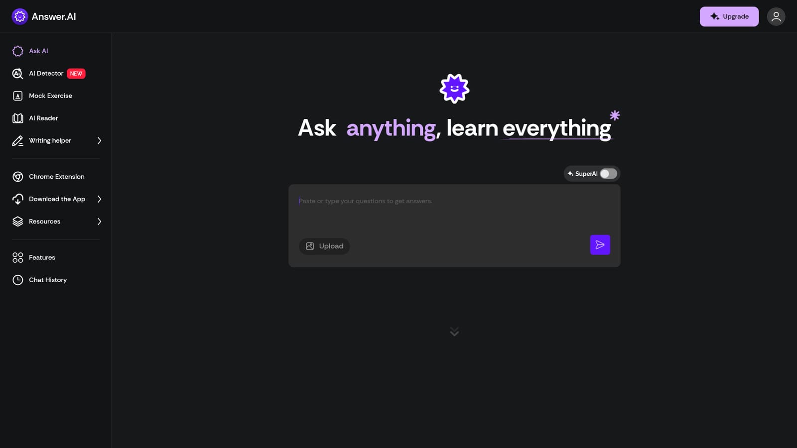AnswerAI — Download the app or install the extension