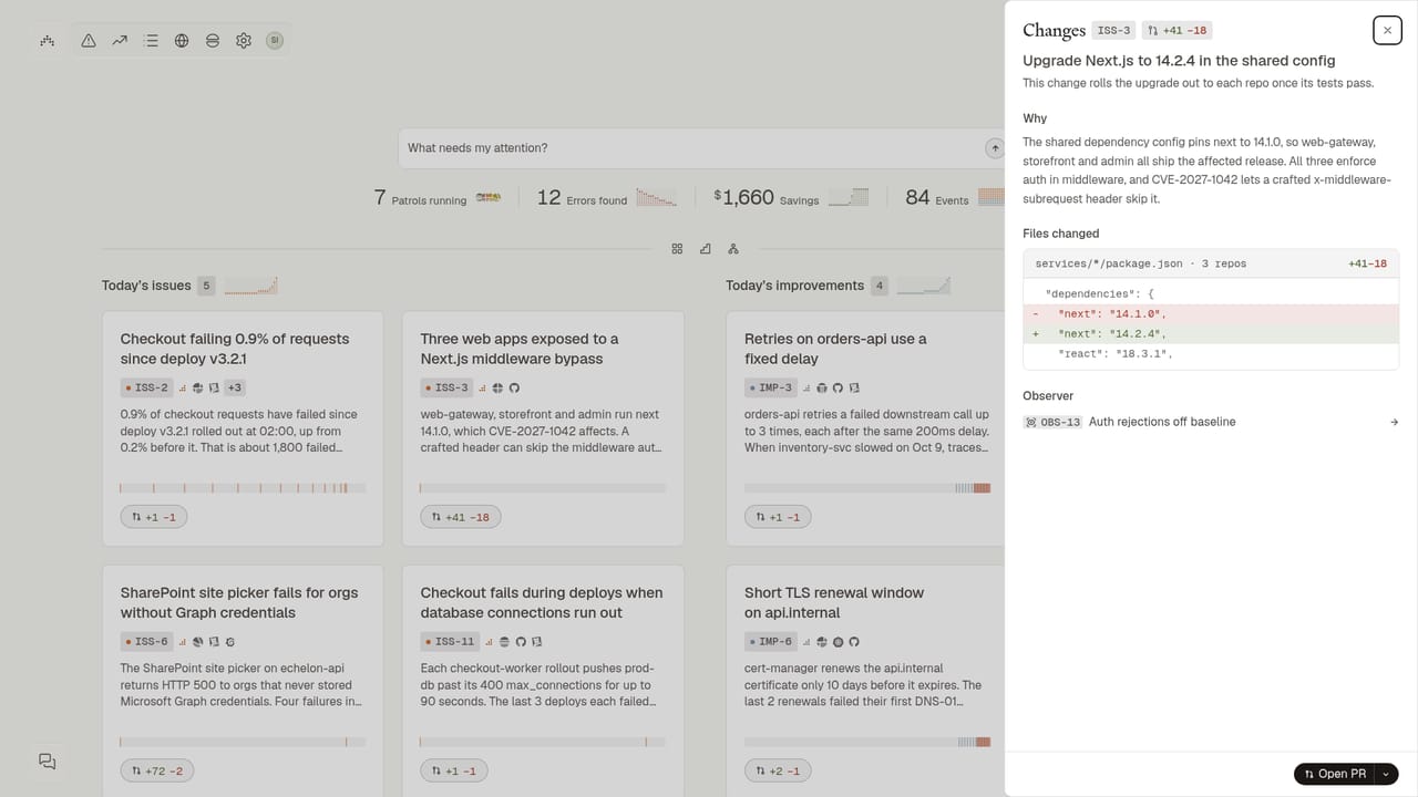 Antimetal — Explore the public demo interface