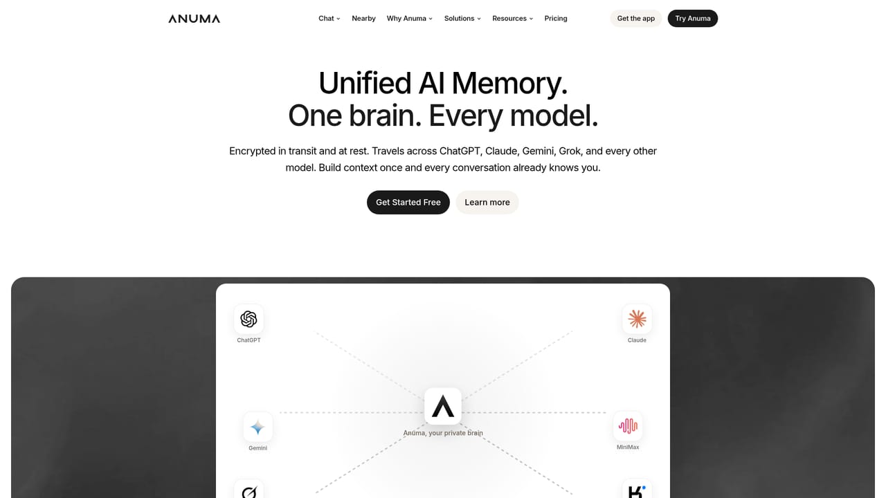 Anuma — Curate what Anuma remembers