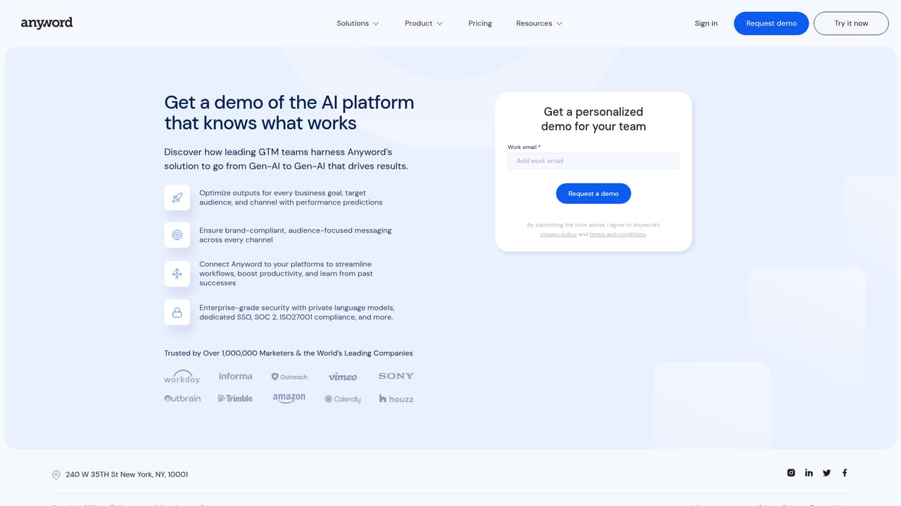 Anyword — Talk to sales about plan fit