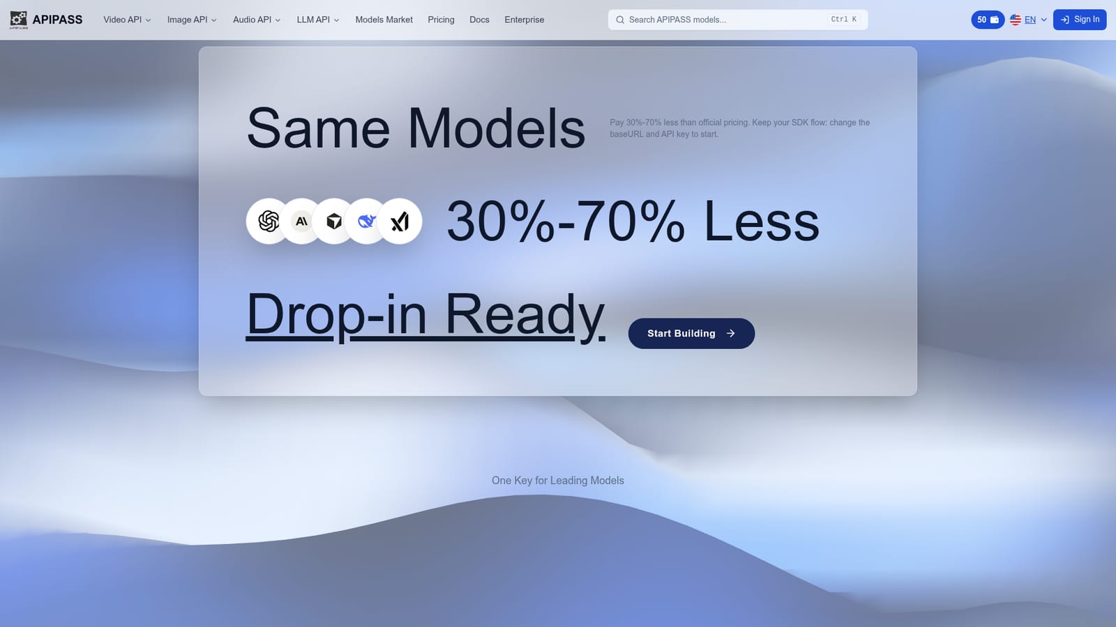 APIPASS — Create an account and claim free credits