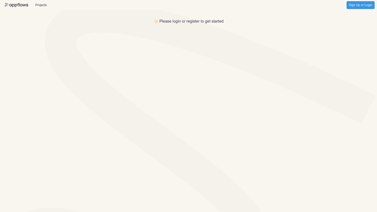 AppFlows — Open the free beta in your browser