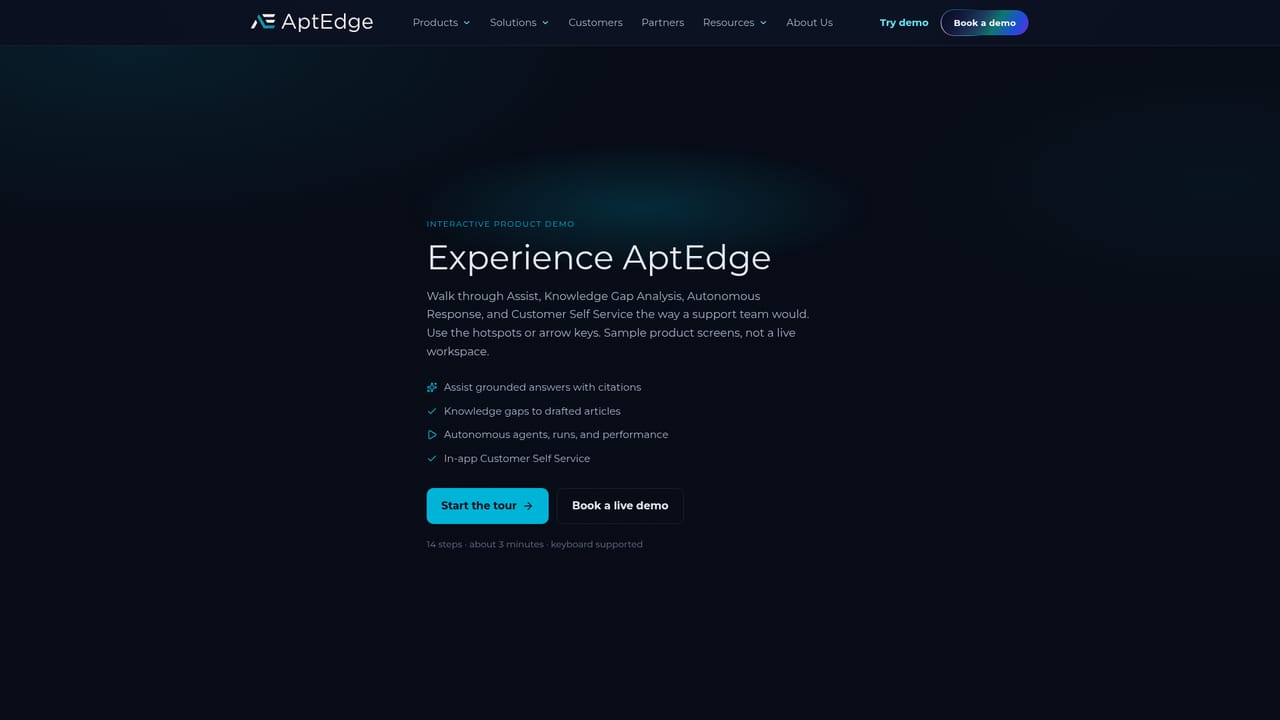 AptEdge — Book a demo