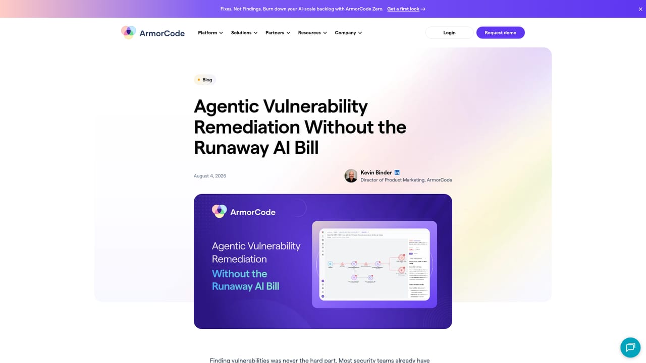 ArmorCode — Set controls and cost guardrails