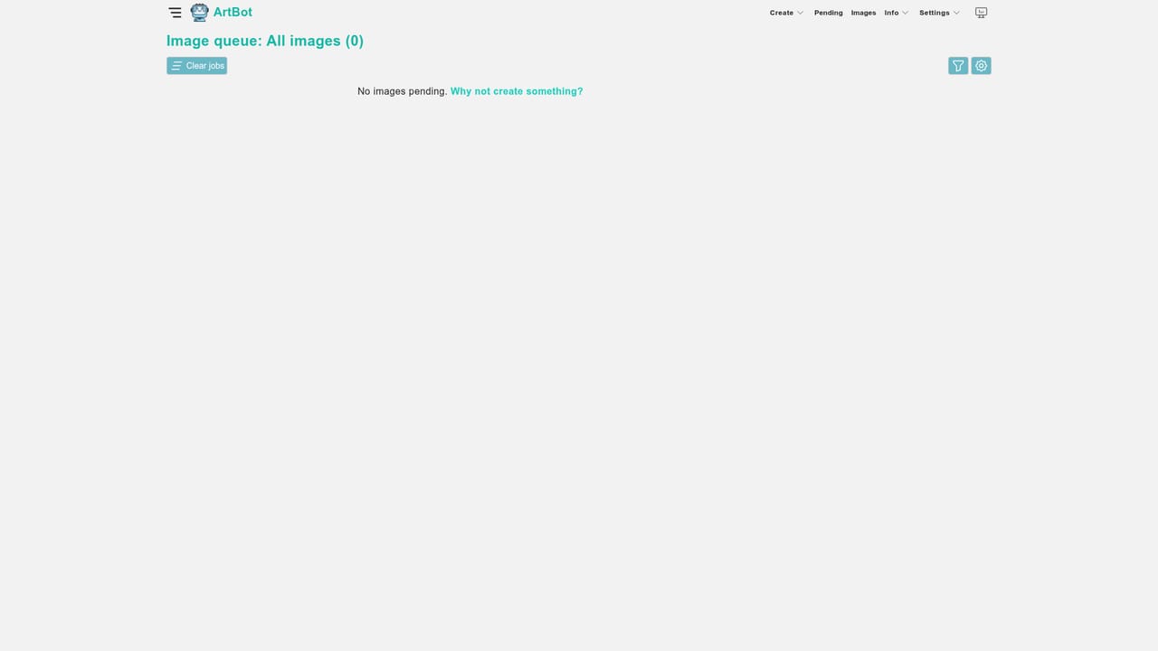 ArtBot — Submit and watch the pending queue