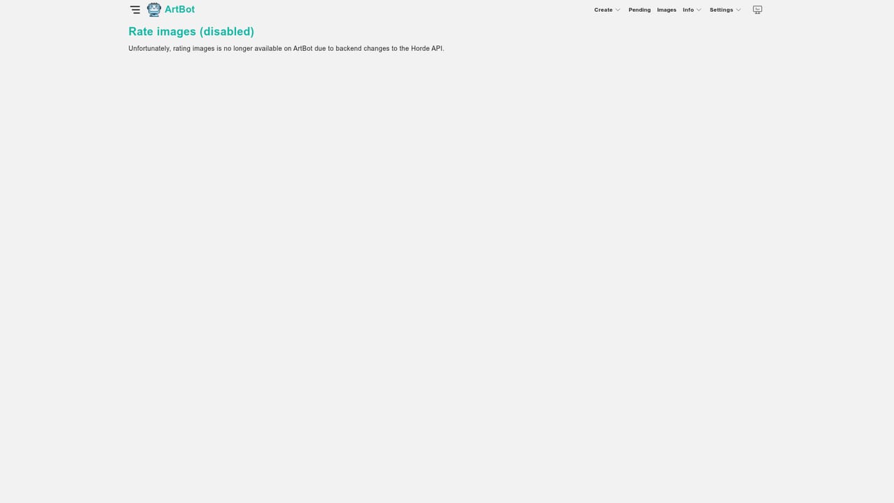 ArtBot — Rate images to feed the network