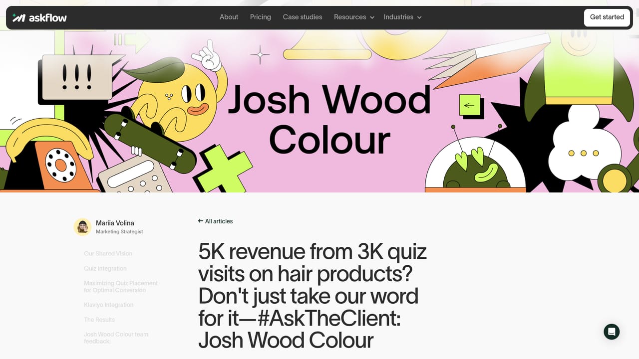 Askflow — Track results and follow company updates