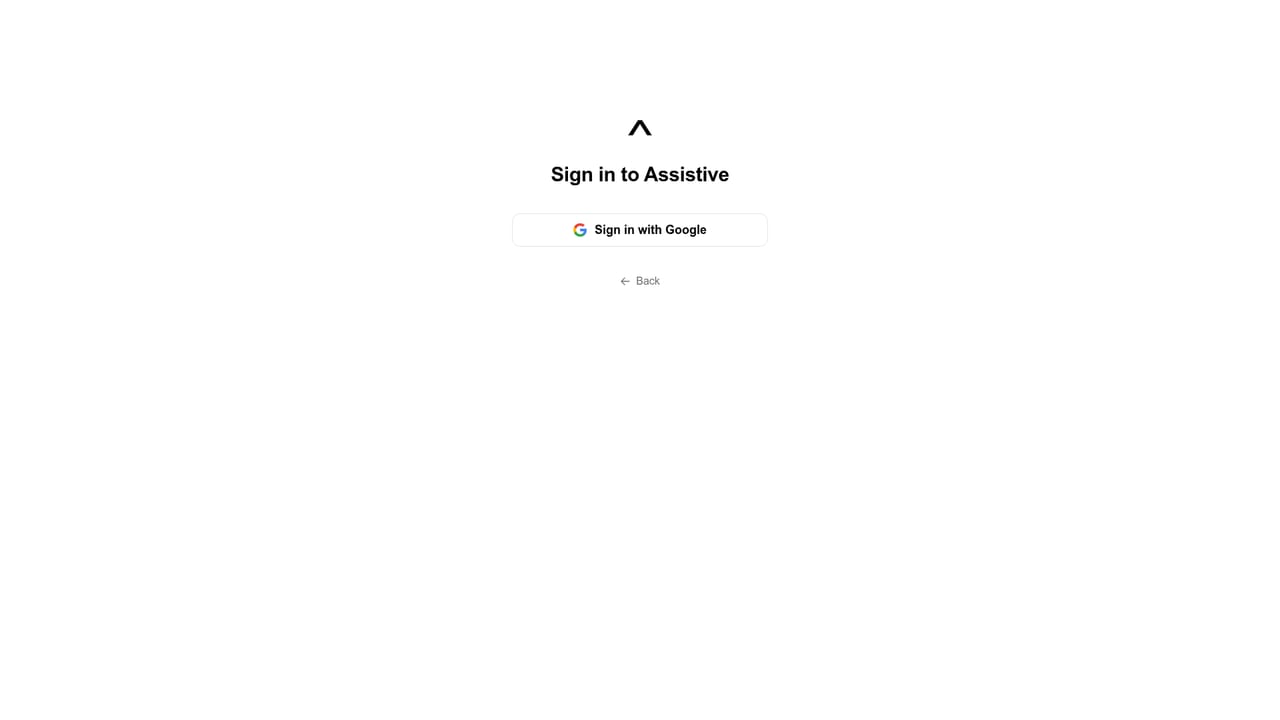 Assistive Chat — Open Assistive Chat