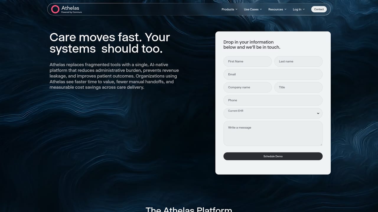 Athelas — Request a demo