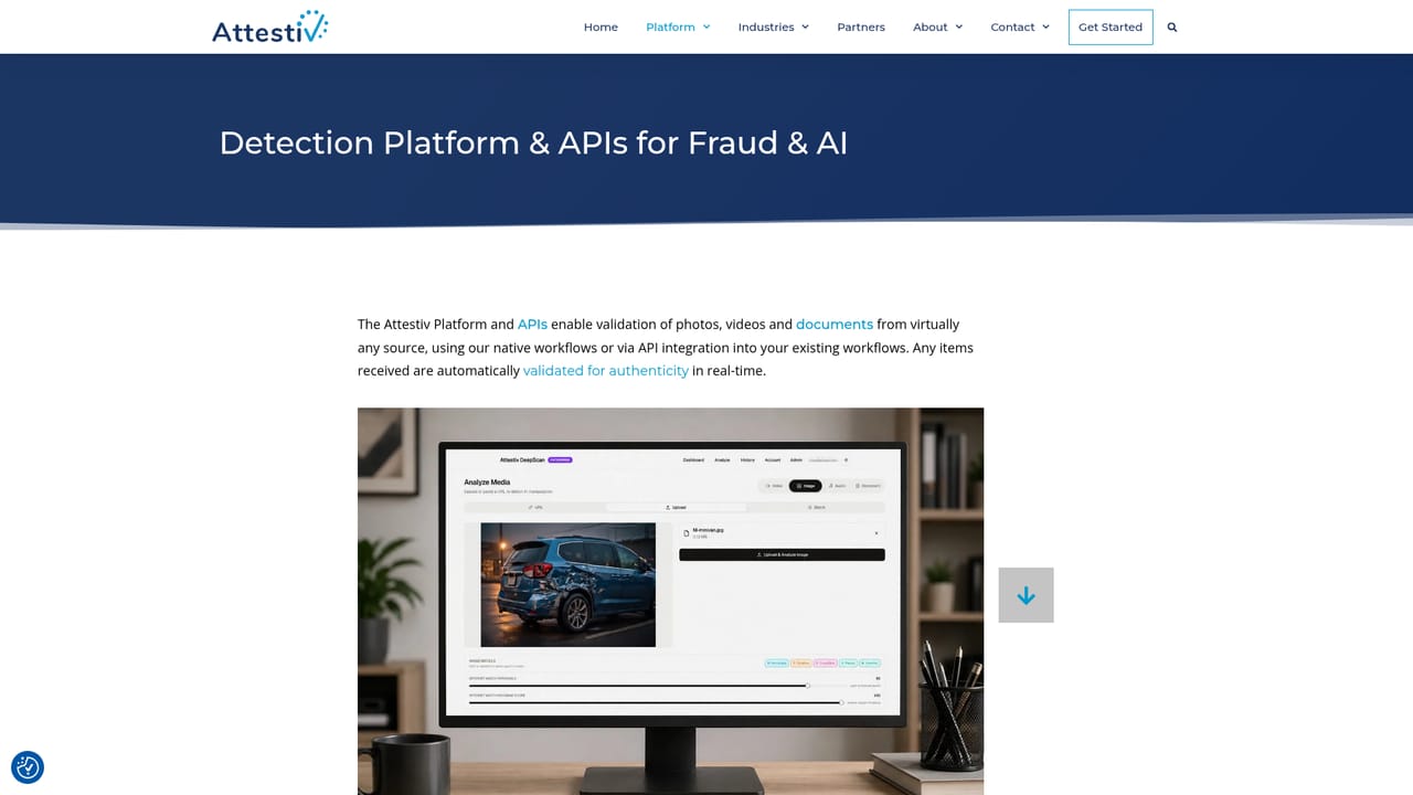 Attestiv — Review the platform and API options