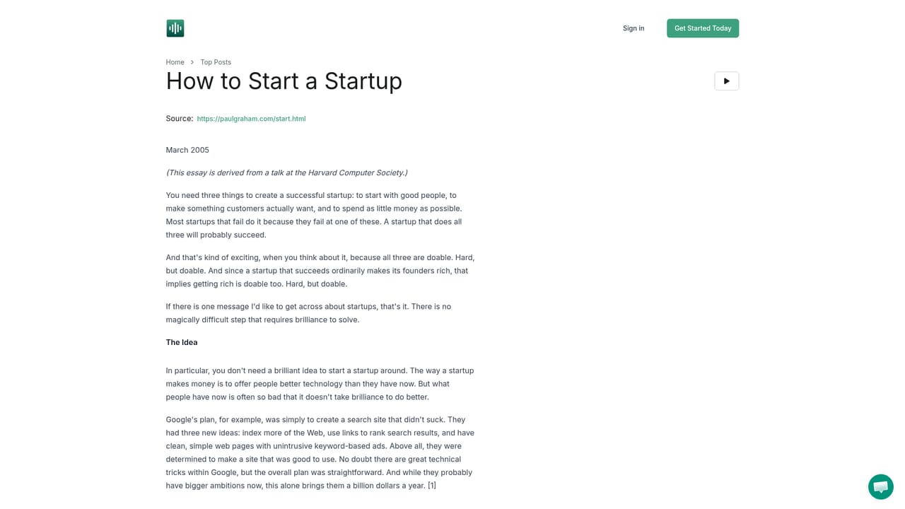 AudioWaveAI — Hear the quality on sample essays